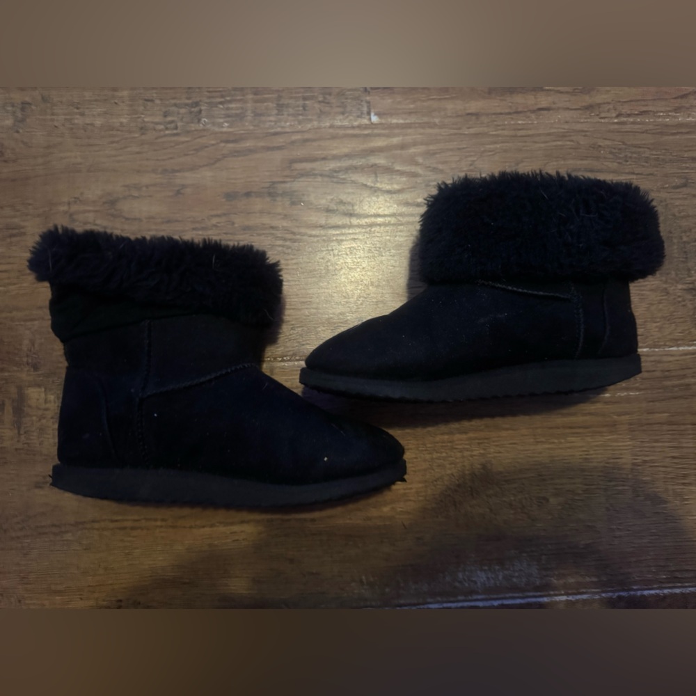 Girls black Boots 12 booties